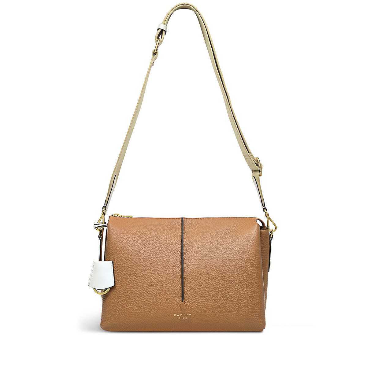 Tan radley cross body bag shop
